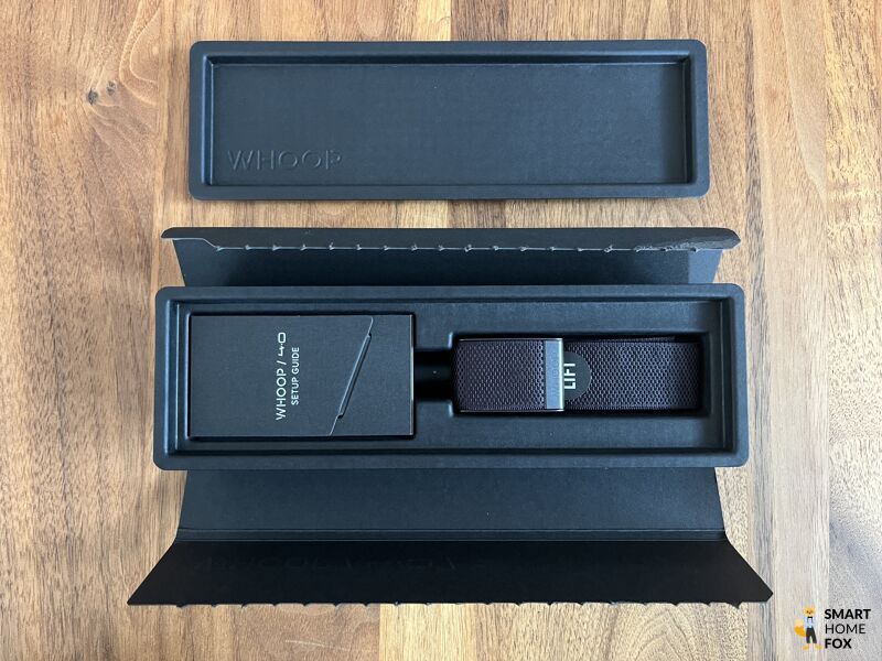 Das Whoop 4.0 in der Verpackung